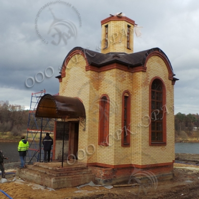 Изготовление купола и креста на часовню во имя преподобного Сергия игумена Радонежского